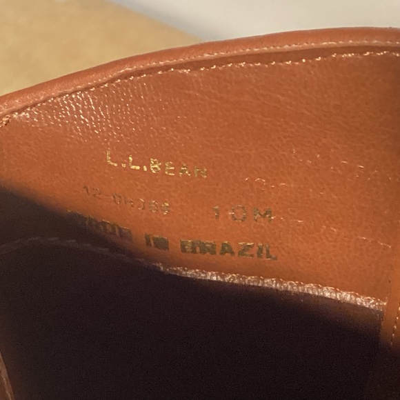 L.L. Bean Dingo Womens Braided Leather Boots size 10 - Picture 8 of 15